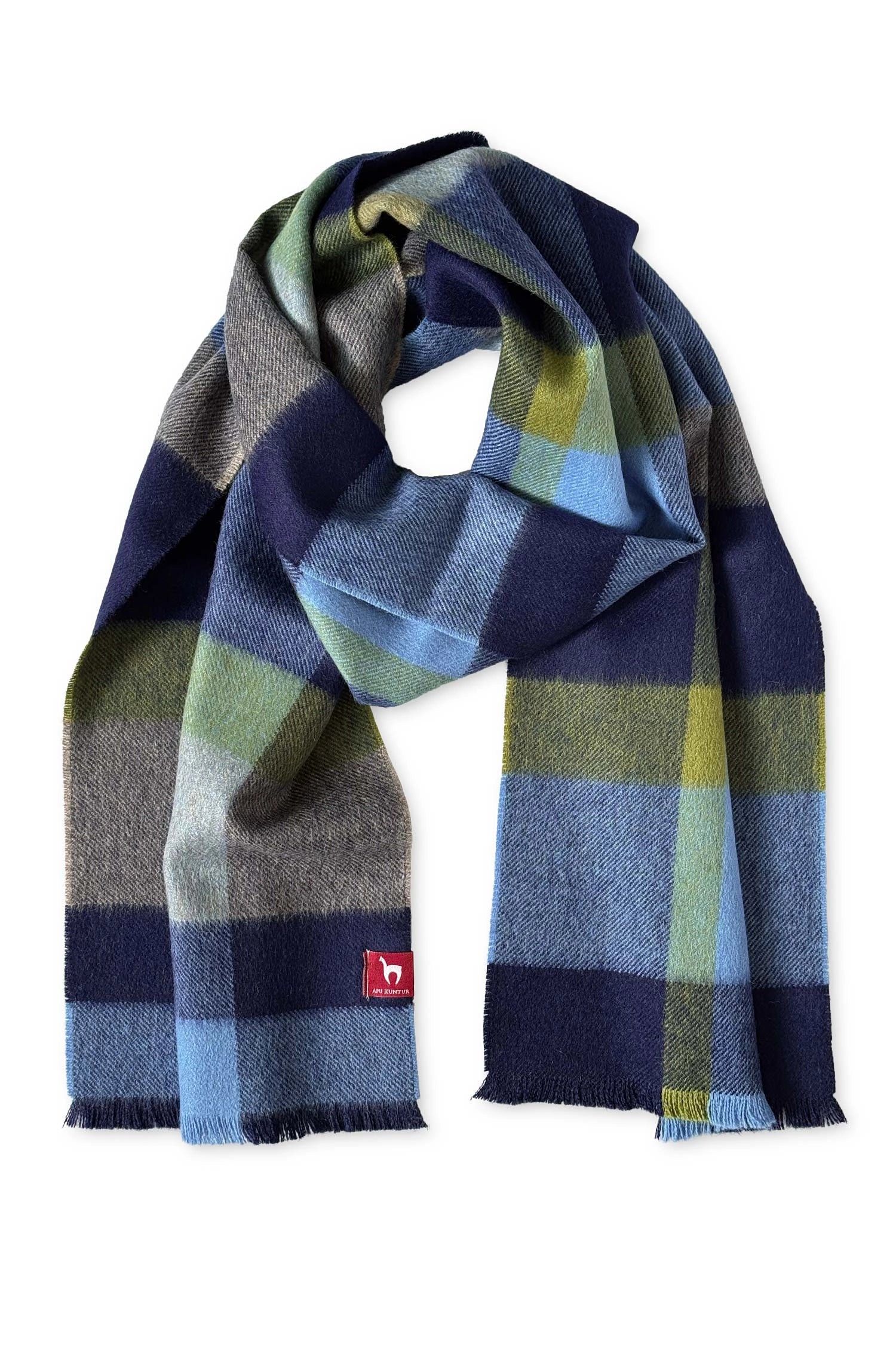 Baby Cuadro Seis - Szal z alpaki