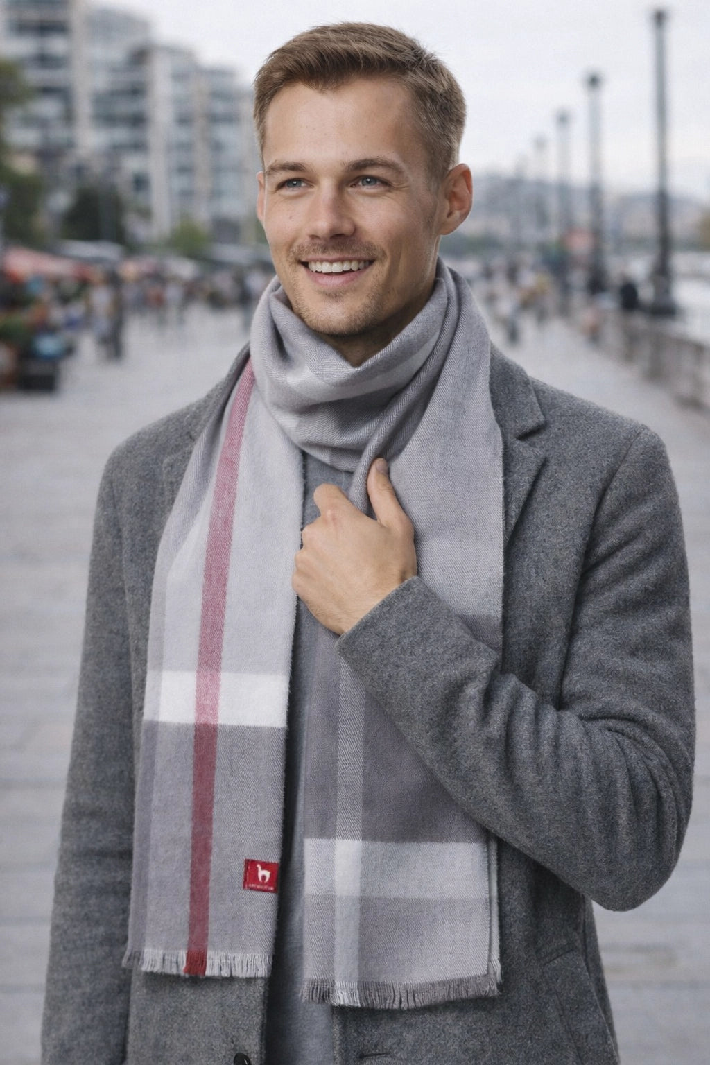 Galano - szal z alpaki