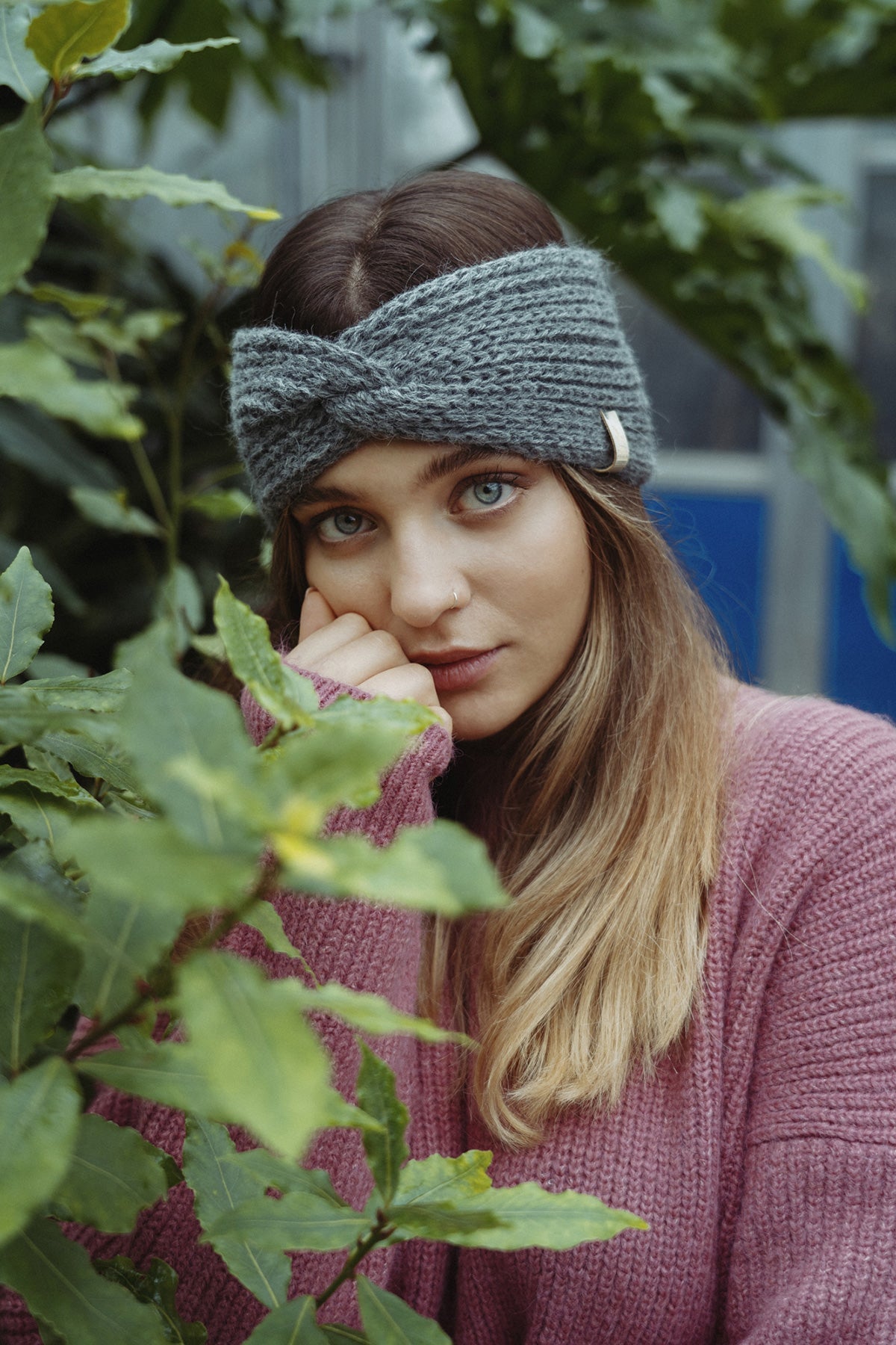 Polly - women's alpaca headband