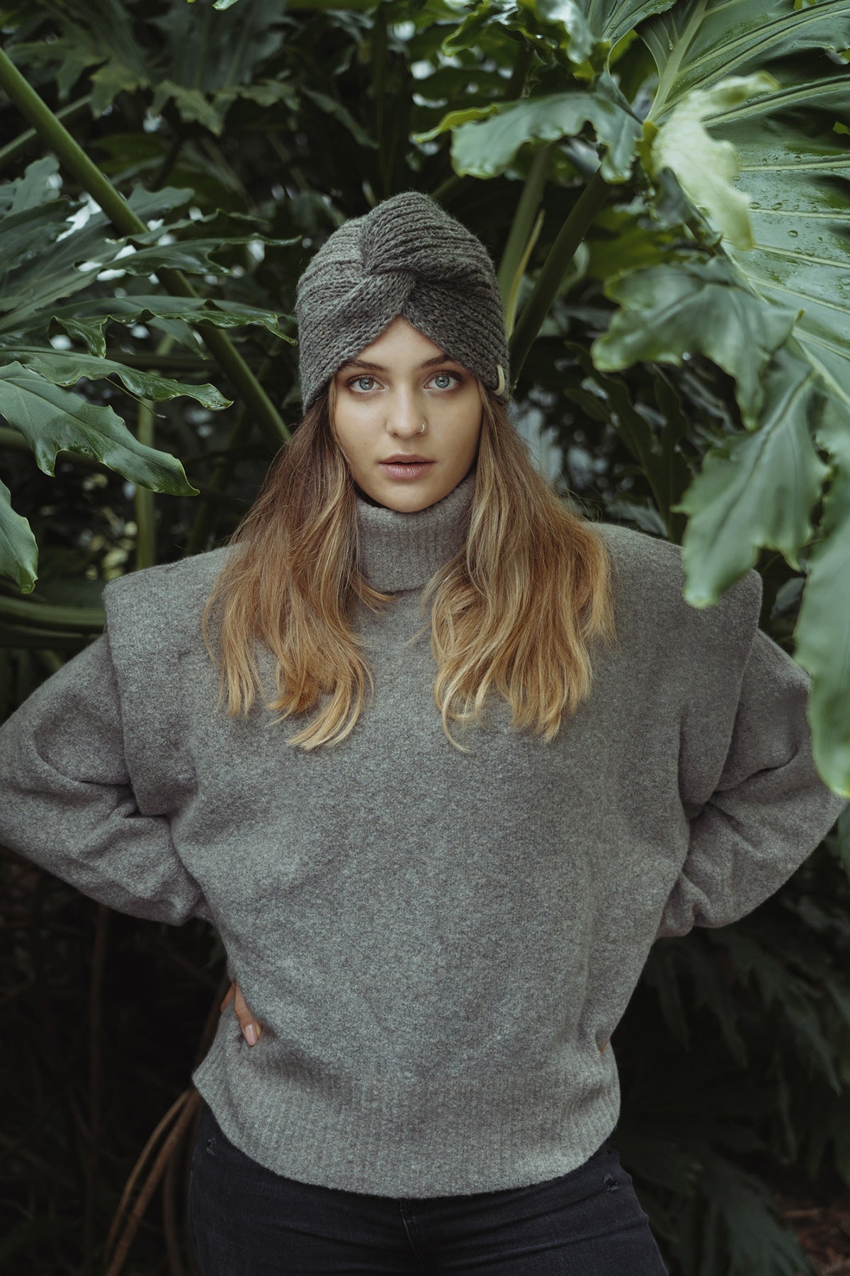 Lucy - turban z alpaki